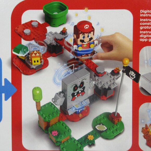 LEGO 71364 Super Mario Whomp’s Lava Trouble Expansion Set Building Toy 133 Pc 6+ - Picture 6 of 15